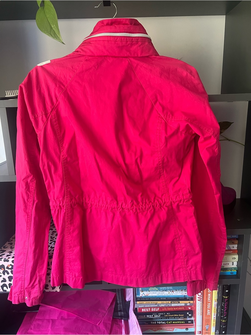 Bench Hot Pink Zip-Front Utility Jacket - Picture 10 of 11